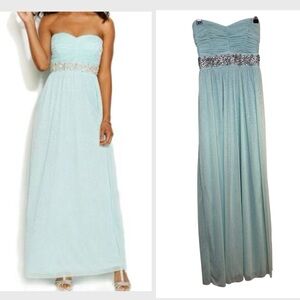Trixxi Strapless Gown Maxi Dress